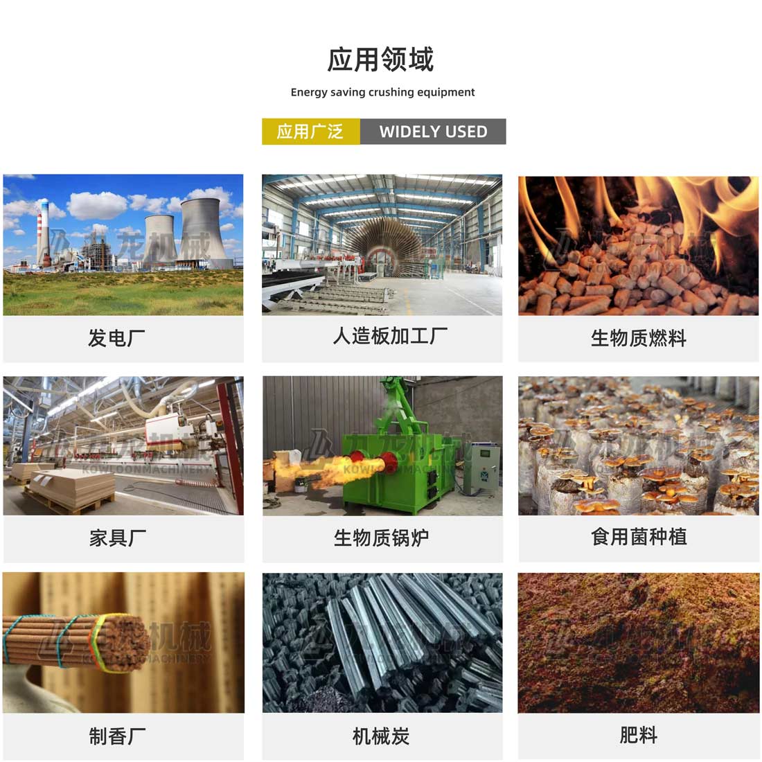 鋸末粉碎機應用領(lǐng)域